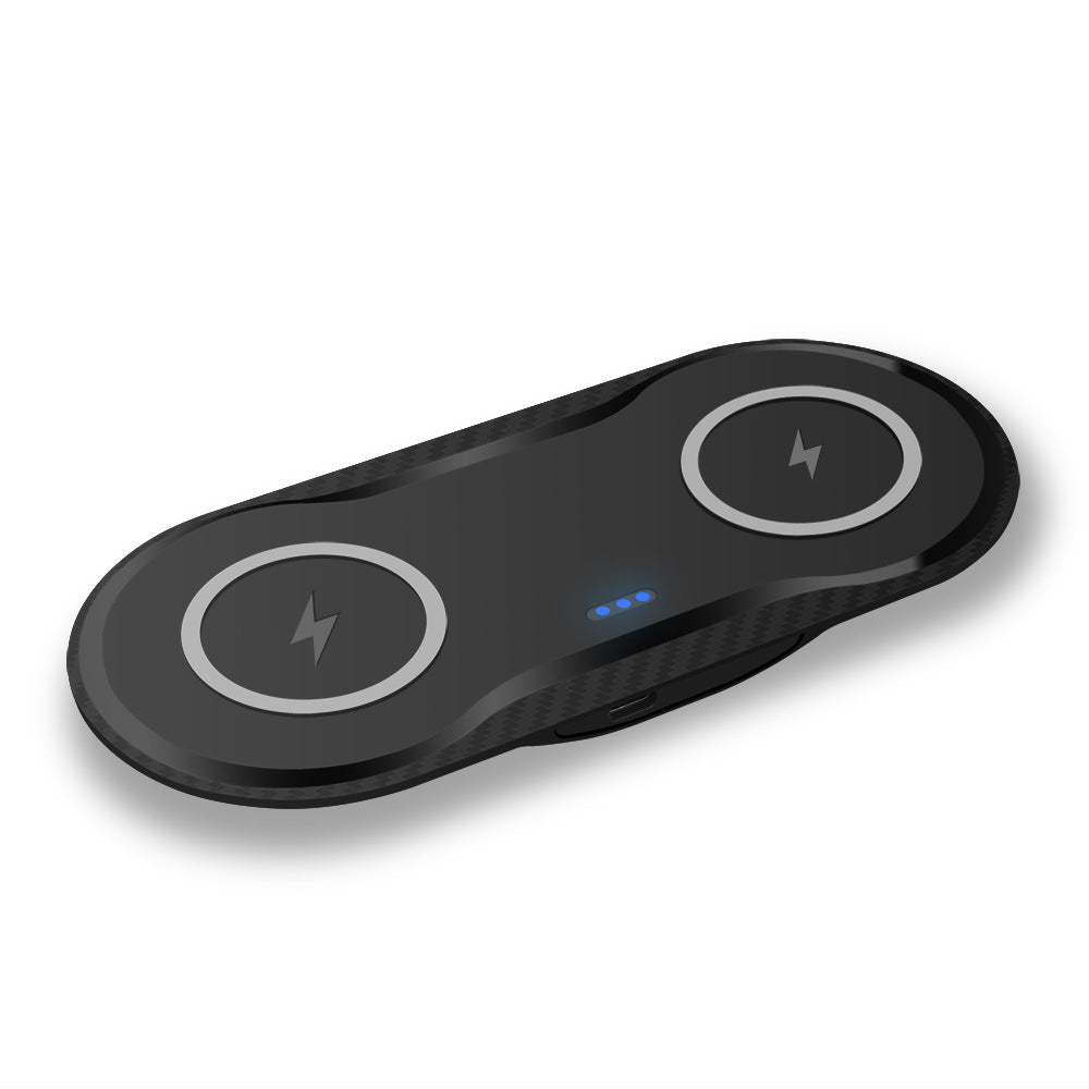 Dual 15W 2-In-1 Wireless Charger front view