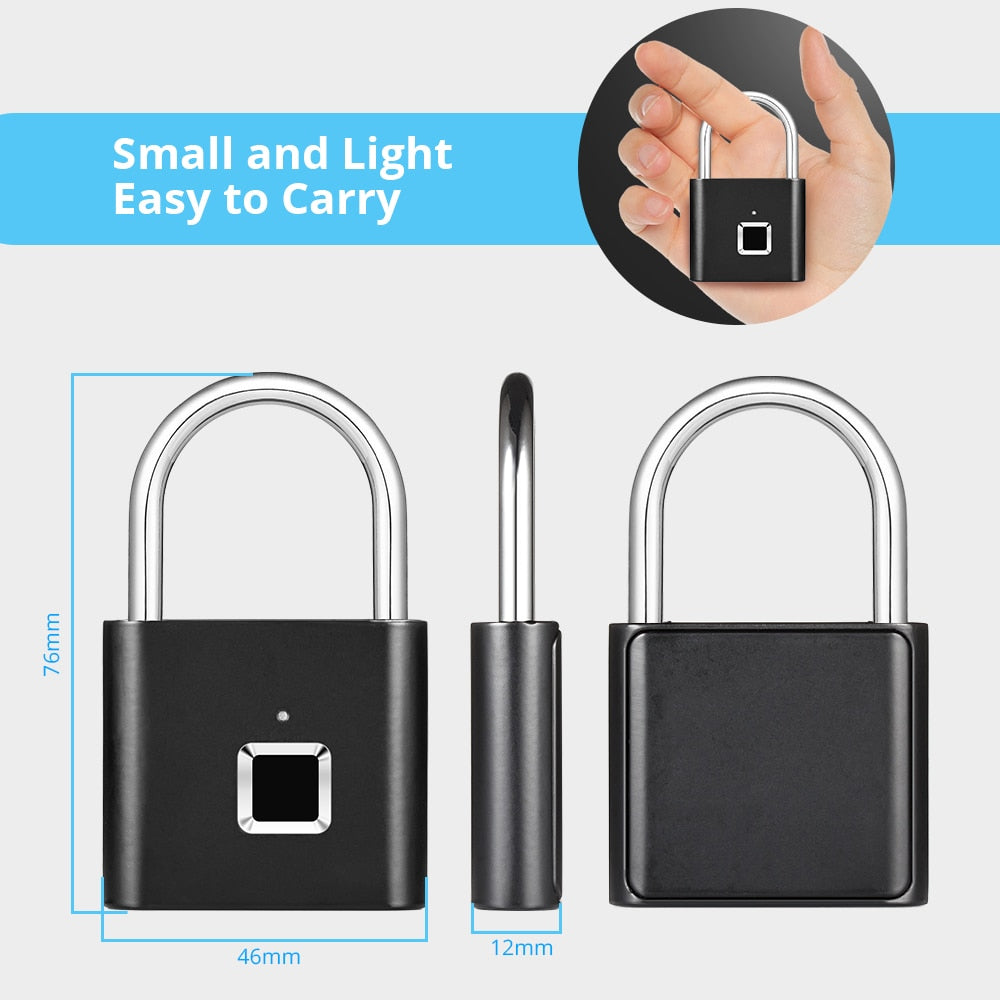 Fingerprint Lock - Smart, Keyless Security | Urban Elegance