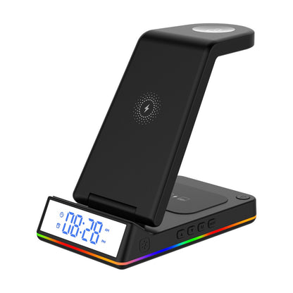Headset Clock 5-in-1 Wireless Charger front view
