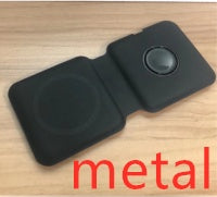 2-in-1 Magnetic Wireless Charging Dock 15W Qi Fast Charge 