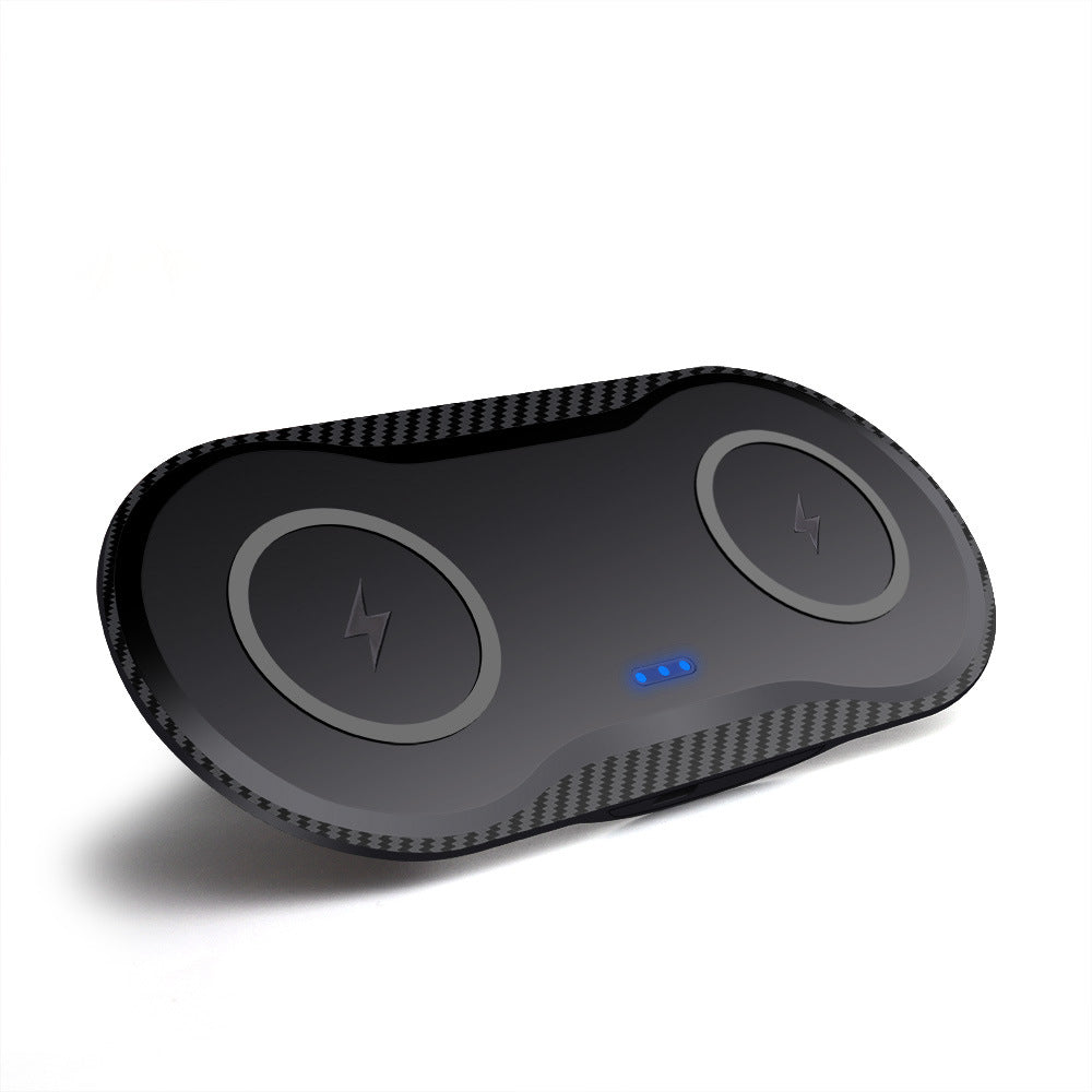 Dual 15W 2-In-1 Wireless Charger front view