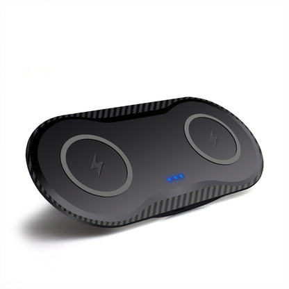 Dual 15W 2-In-1 Wireless Charger front view