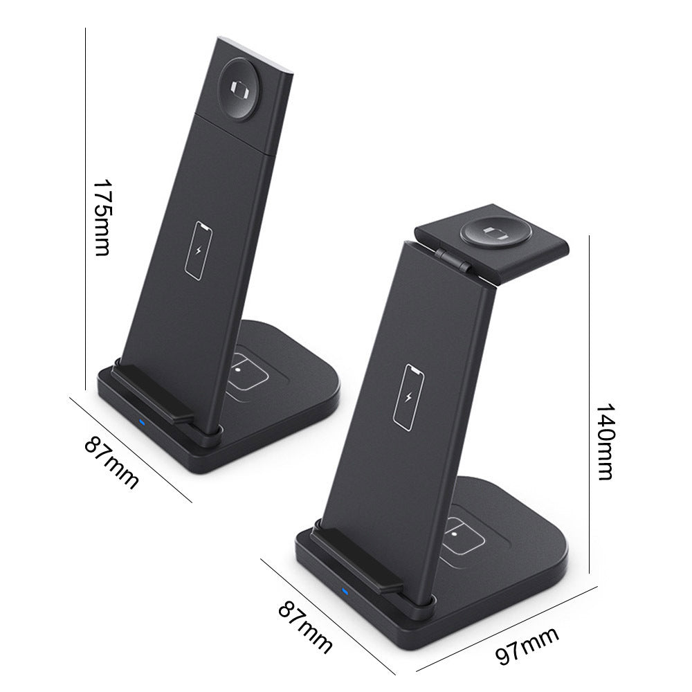 3-in-1 Splicing Wireless Charger Compatible with Apple front view