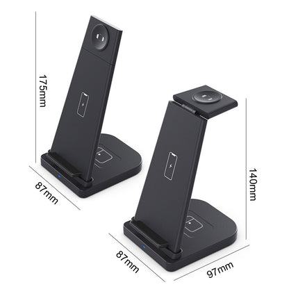 3-in-1 Splicing Wireless Charger Compatible with Apple front view