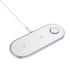 3-in-1 Dual Coil Wireless Charging Mat Front View