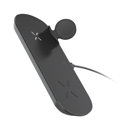 Samsung & AirPods 3-in-1 Wireless Charging Pad Front View