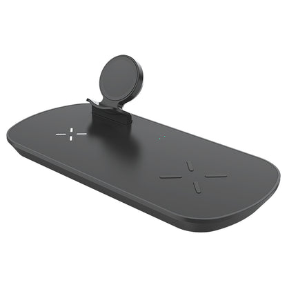 Samsung & AirPods 3-in-1 Wireless Charging Pad Front View