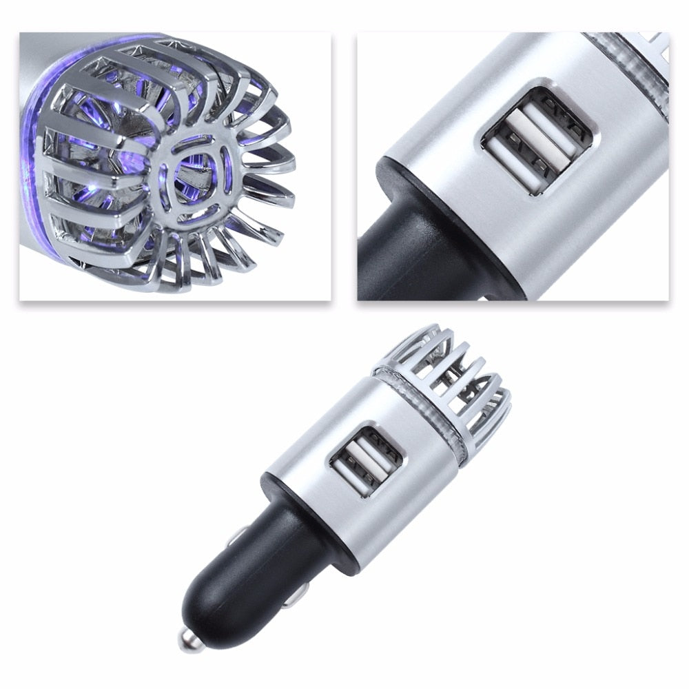 2-in-1 Car Charger &amp; Air Purifier