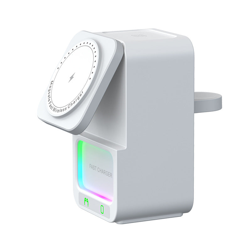 Bluetooth Speaker 5-in-1 Wireless Charger front view