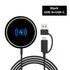 2-in-1 Ultra-Thin Magnetic Wireless Charger