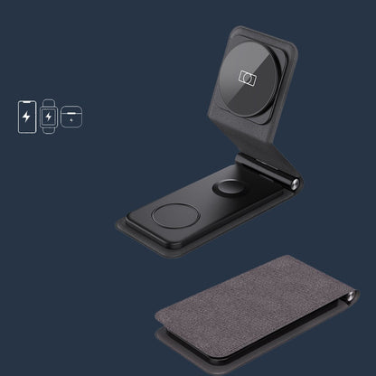 The New Wireless Charger 3-in-1 Folding Wireless Charger charging station