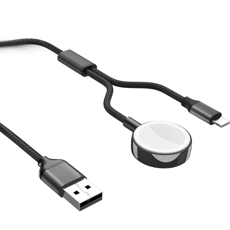 2-in-1 Magnetic Wireless Charger - Phone &amp; Smartwatch