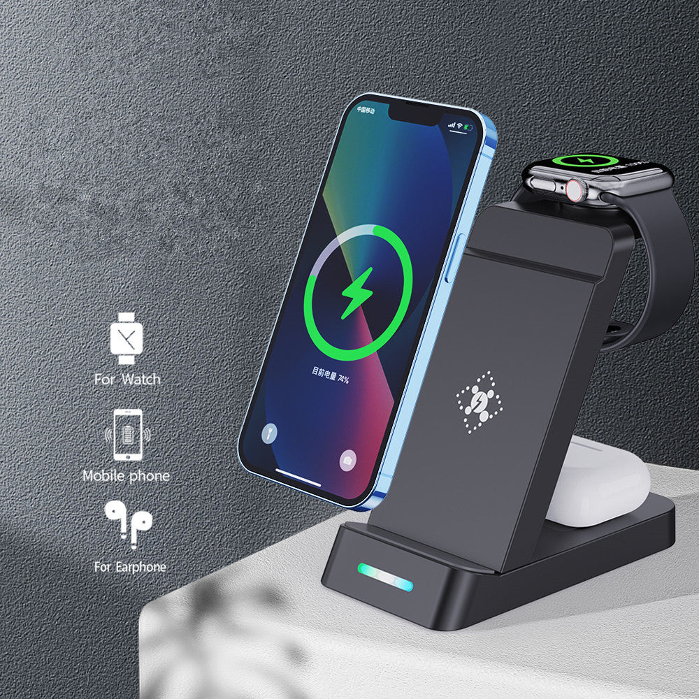 65W Fast Wireless Charger - 3-in-1 Charging Station