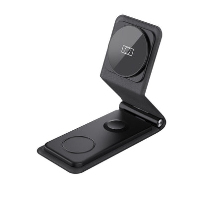 The New Wireless Charger 3-in-1 Folding Wireless Charger charging station