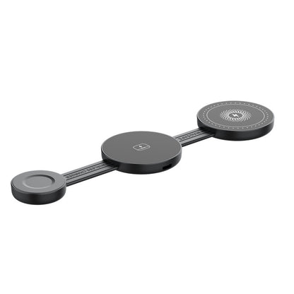 Multi-function 3-in-1 Wireless Fast Charger charging setup