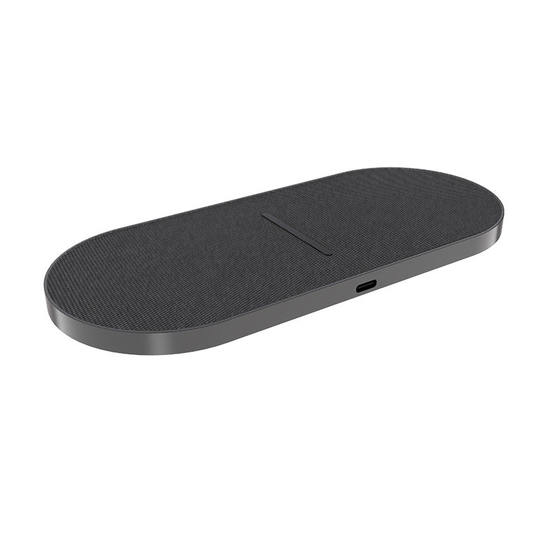 Multifunctional 2-in-1 15W Wireless Fast Charging Charger front view