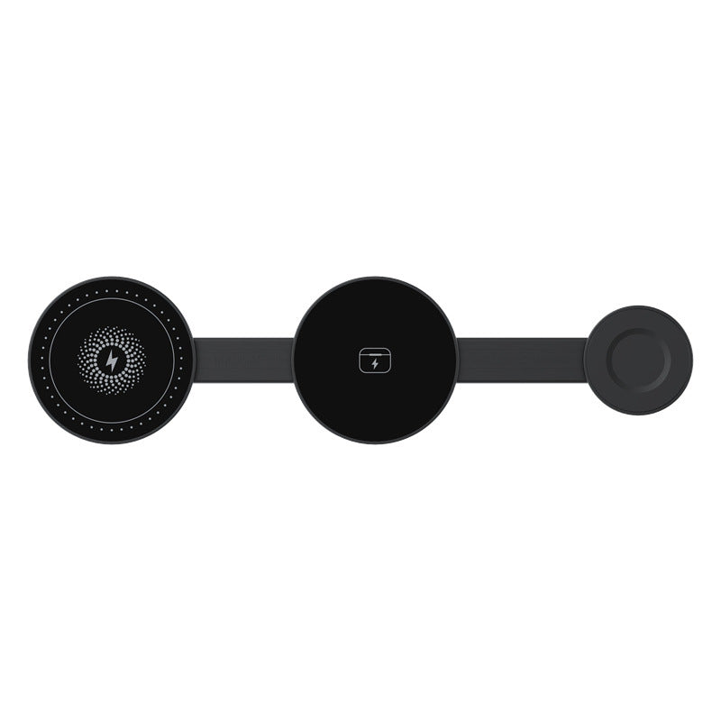 3-in-1 Wireless Fast Charger - Phone Watch &amp; Earbuds